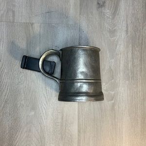 One of a kind vintage metal mug